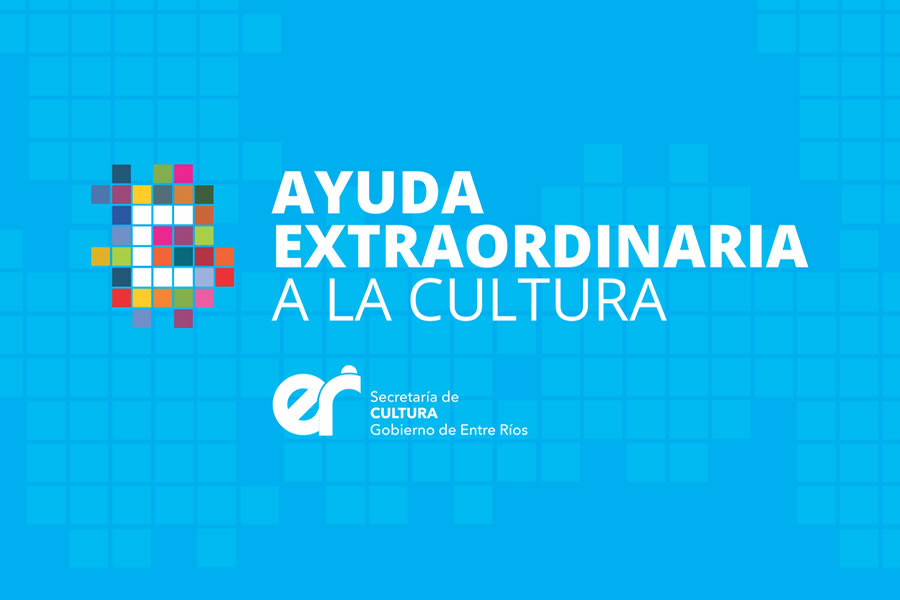 Continúa vigente el plazo para solicitar la Ayuda Económica Extraordinaria para el sector cultural entrerriano