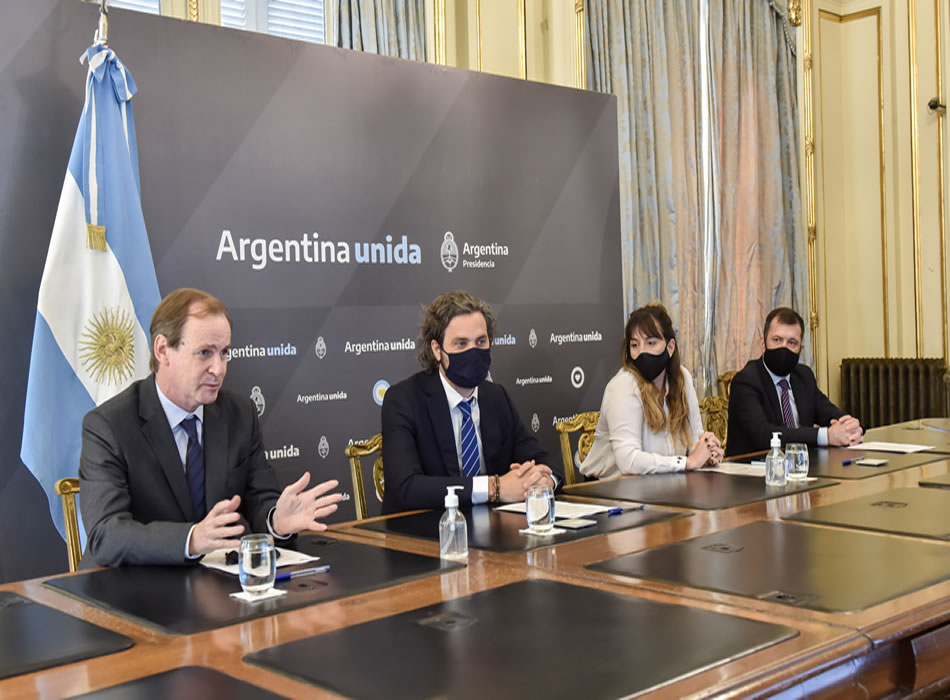 Bordet acordó con Cafiero extender la fibra óptica en Entre Ríos