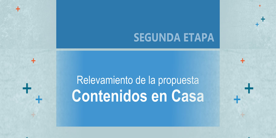 El CGE expuso los resultados del relevamiento de la propuesta Contenidos en Casa