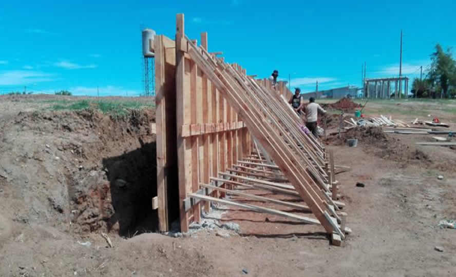 Avanzan las obras de infraestructura pública y equipamiento comunitario en varios barrios de Concordia