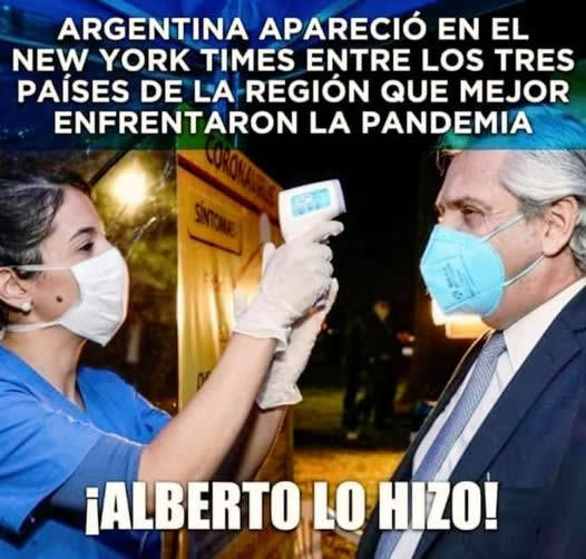 Argentina es un país que no bajó los brazos, gracias al gobierno de Alberto Fernández