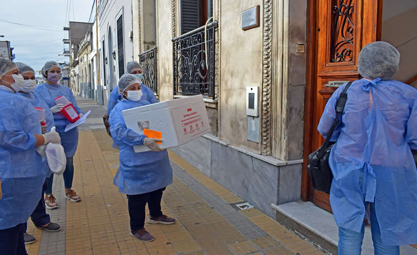 Continúa la vacunación antigripal en Paraná