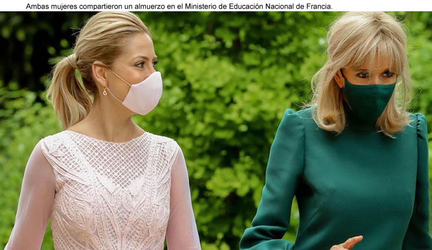 Fabiola Yañez y Brigitte Macron analizaron el impacto de la pandemia en la educación