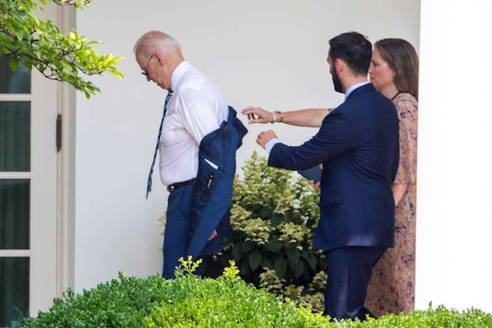 Los afectados no tuvieron contacto con el presidente Biden