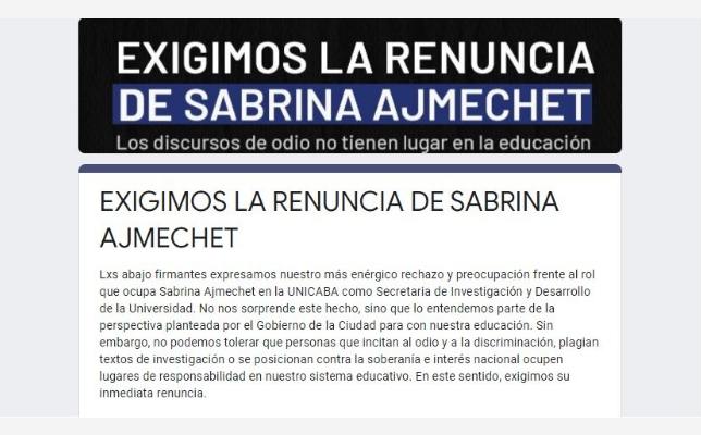 Advierten que sus dicursos de odio no tienen lugar en la educación