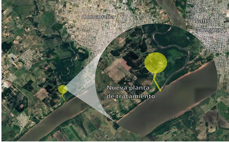 Publican el cambio de fecha de la apertura de sobres para construir la Planta de Efluentes Cloacales de Concordia