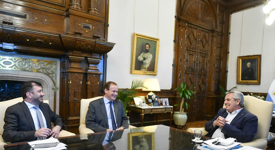 Bordet y el presidente Alberto Fernández avanzarán en obras y gestiones para Entre Ríos