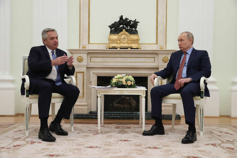 Encuentro bilateral en el Kremlin