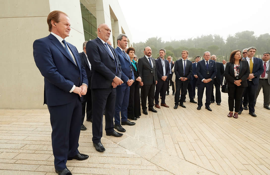 Bordet participa de las actividades de la Misión Técnica a Israel