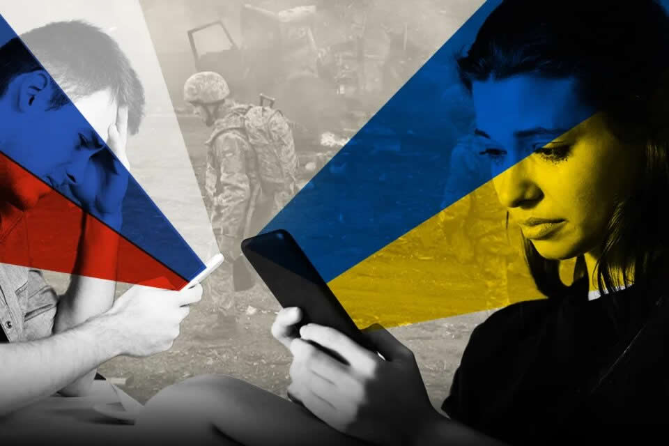 Un WhatsApp por la guerra Rusia – Ucrania: cómo es el diálogo por una entrevista en un medio «independiente»