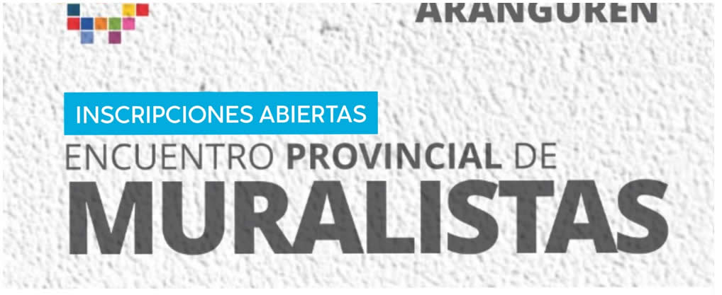 Abre la inscripción al Primer Encuentro Provincial de Muralistas