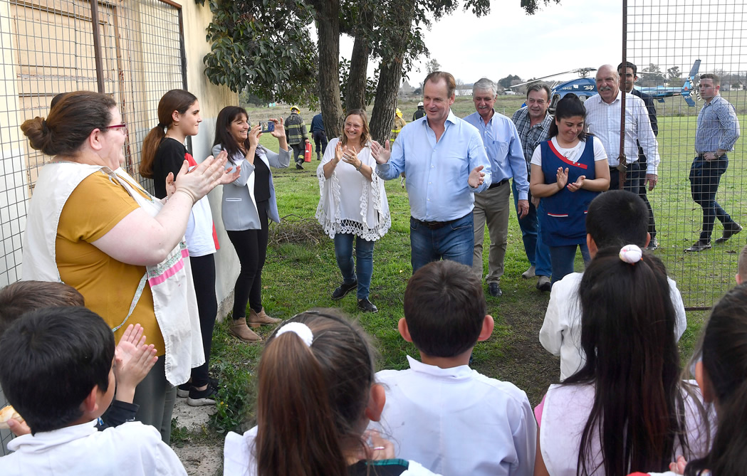 Bordet destacó el ordenamiento de la provincia y transmitió tranquilidad