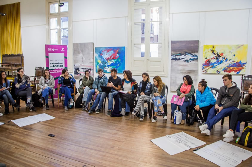 Charlas abiertas informativas y debates en el marco del Encuentro Entrerriano de Teatro