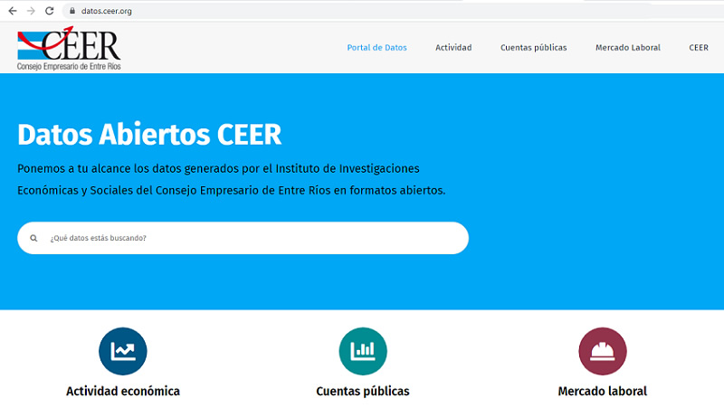 El CEER presenta un Portal de Datos Abiertos