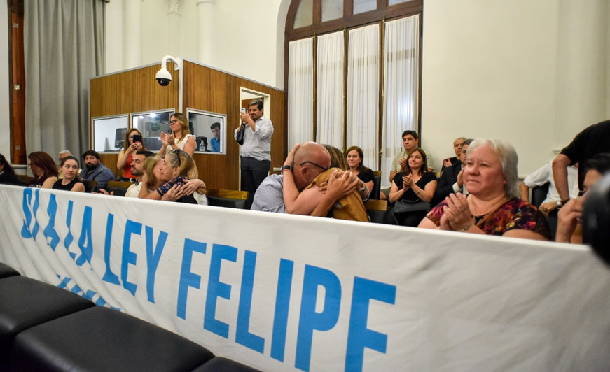 El Senado Entrerriano aprobó la Ley Felipe