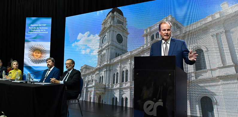 Bordet: «En Entre Ríos somos y seremos garantía de gobernabilidad»