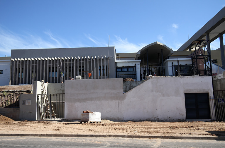 El nuevo edificio del Laboratorio Epidemiológico de Entre Ríos está en su etapa final de ejecución