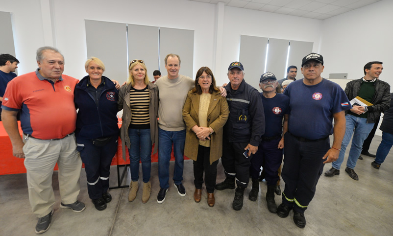 Bordet impulsa obra social y un fondo jubilatorio para las y los bomberos voluntarios entrerrianos