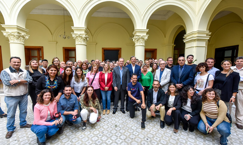 Bordet homenajeó a periodistas entrerrianos