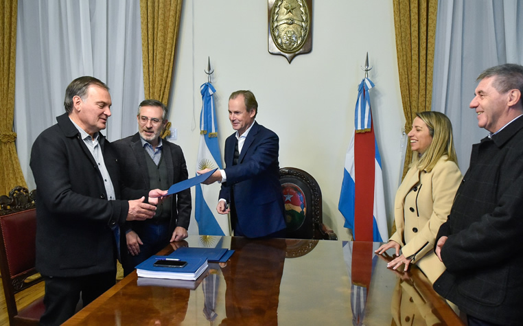 Bordet anunció el llamado a licitación pública nacional para la construcción del Centro Tecnológico Nacional del Arroz