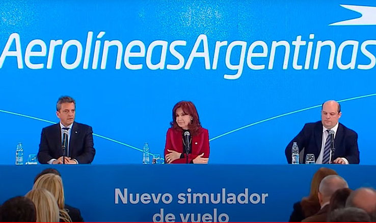 Cristina Kirchner: «Hay 428.635 millones de dólares en activos de argentinos en el exterior»