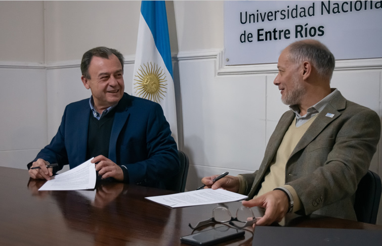 IAPV y UNER concretan convenio para construir residencias destinadas a estudiantes universitarios