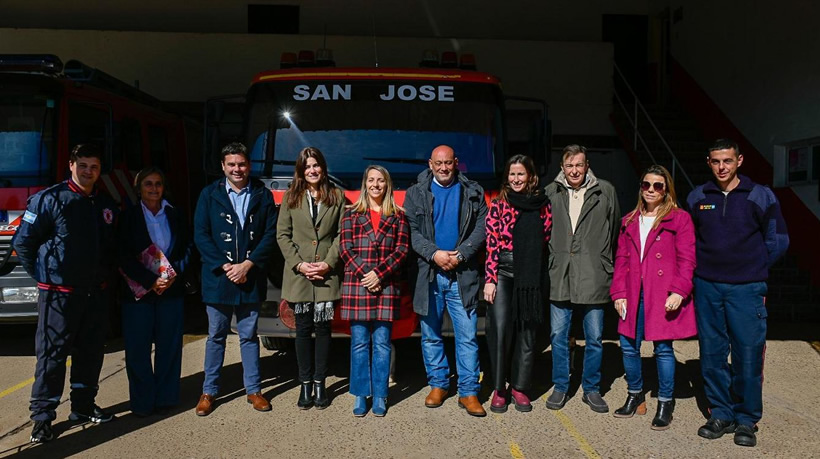 Stratta ratificó el acompañamiento a instituciones de San José