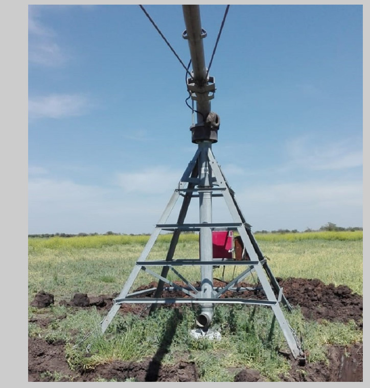 En el departamento Gualeguaychú, por octava vez robaron el cableado de riego de un productor