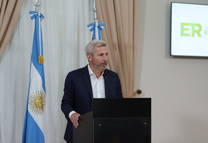 Frigerio: “Vamos a ser implacables en la defensa de los intereses de nuestra provincia”