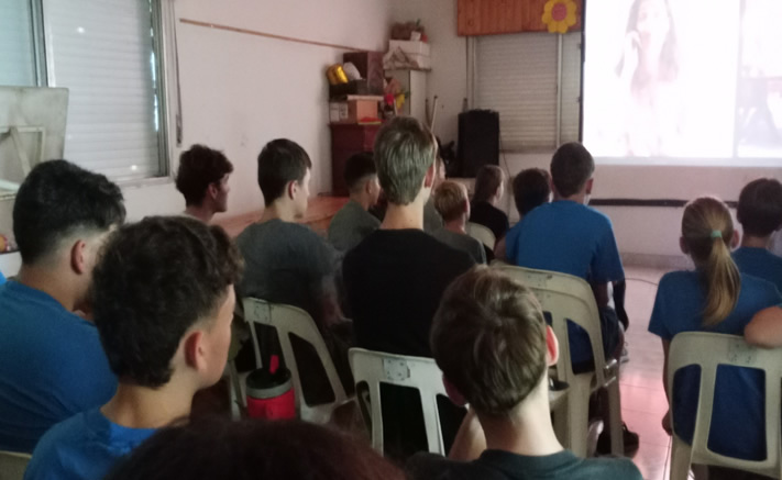 La agenda de cine en escuelas continúa en el departamento Gualeguay