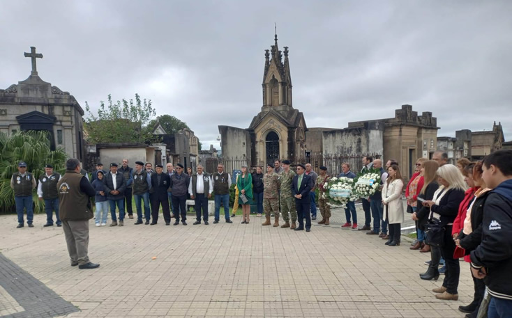 CONCORDIA RINDIÓ HOMENAJE A LOS HÉROES DE MALVINAS