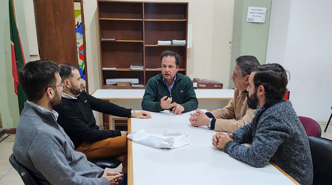 LA MUNICIPALIDAD Y EL BANCO NACIÓN COORDINAN FUTURAS CAPACITACIONES PARA EMPRENDEDORES