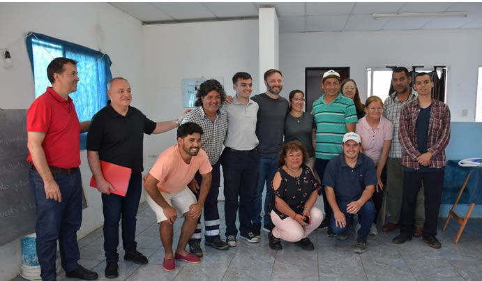 BARRIO TAVELLA NORTE: VECINOS FINALIZARON TALLER DE ELECTRICIDAD