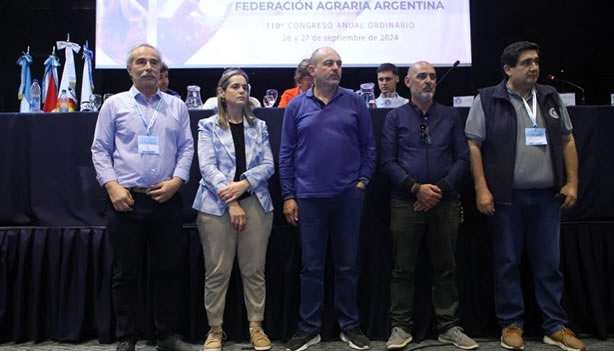 Andrea Sarnari Entre Ríos tiene mucha representación en la conducción de Federación Agraria