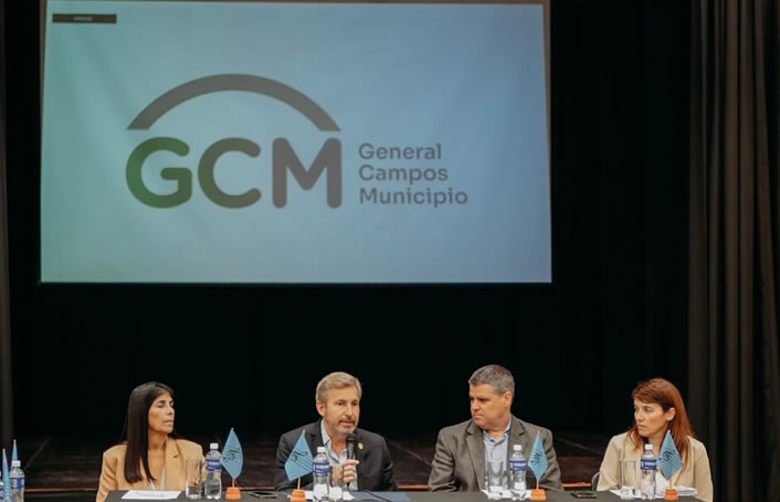 Frigerio encabezó una reunión gabinete conjunto en General Campos